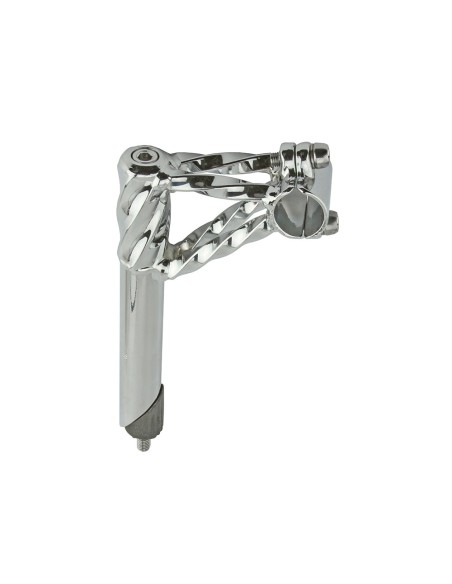 Double Twisted Lowrider Stem 21.1mm Chrome.